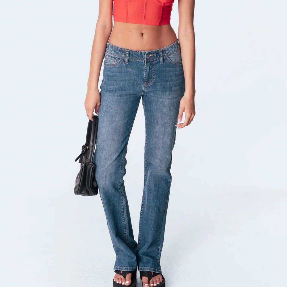 Aubrey low rise jeans edikted